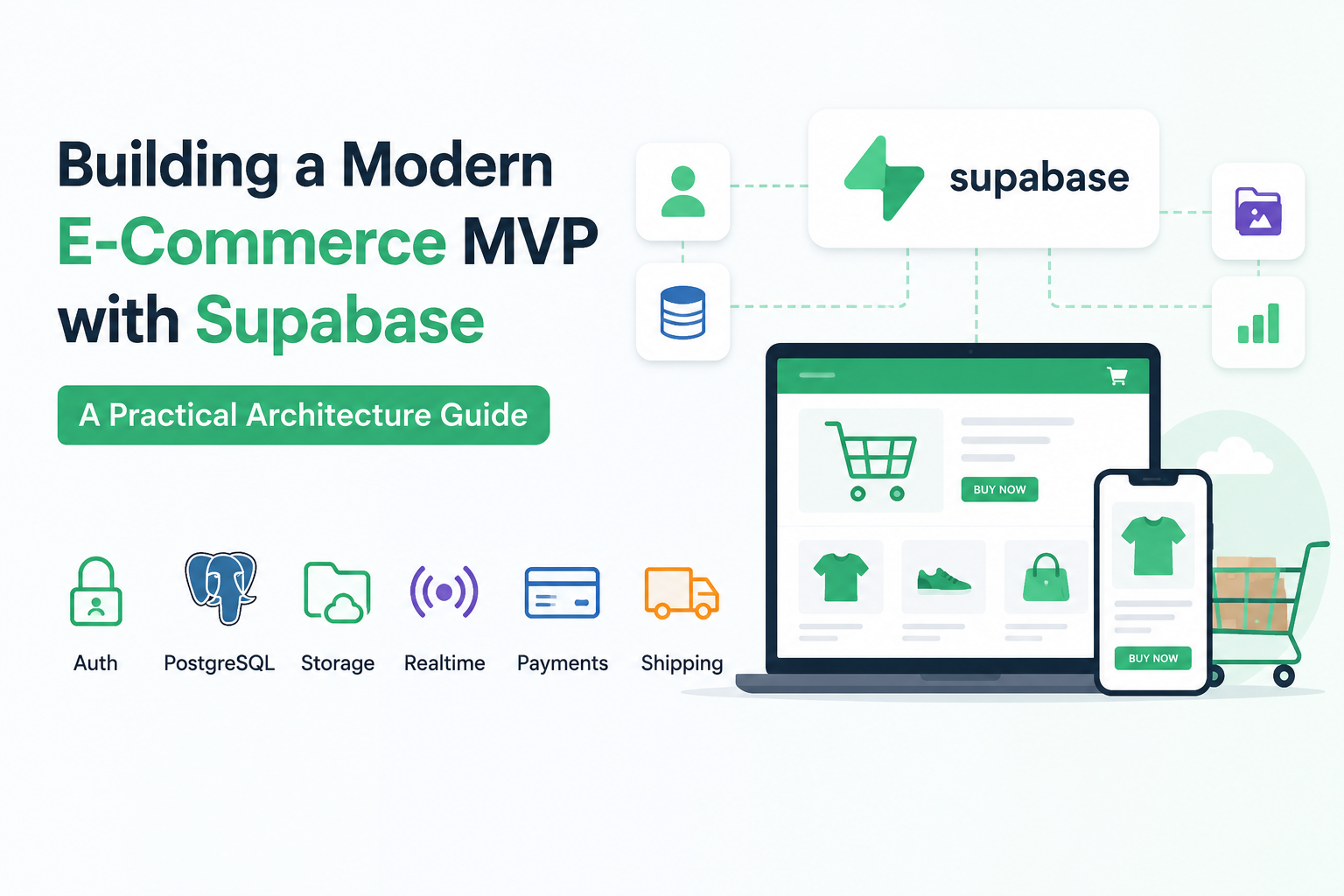 Modern E-Commerce MVP with Supabase