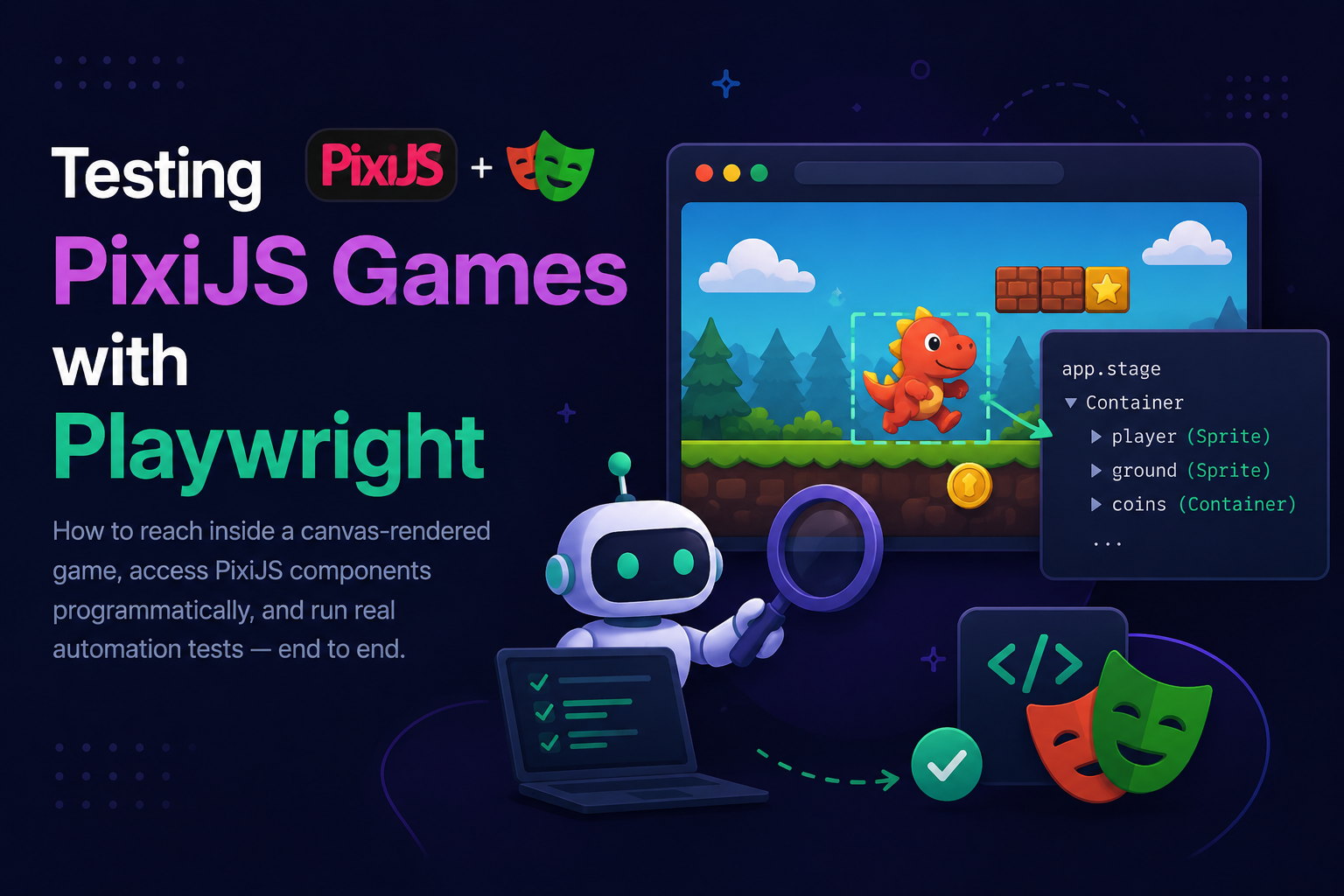Testing PixiJS Games with Playwright